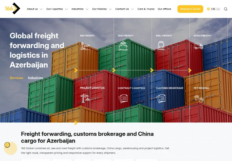 166 Logistika — О проекте
