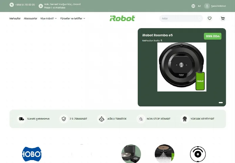 iRobot — Layihəyə bax