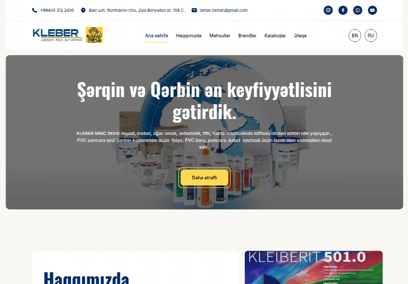 Kleber — Layihəyə bax
