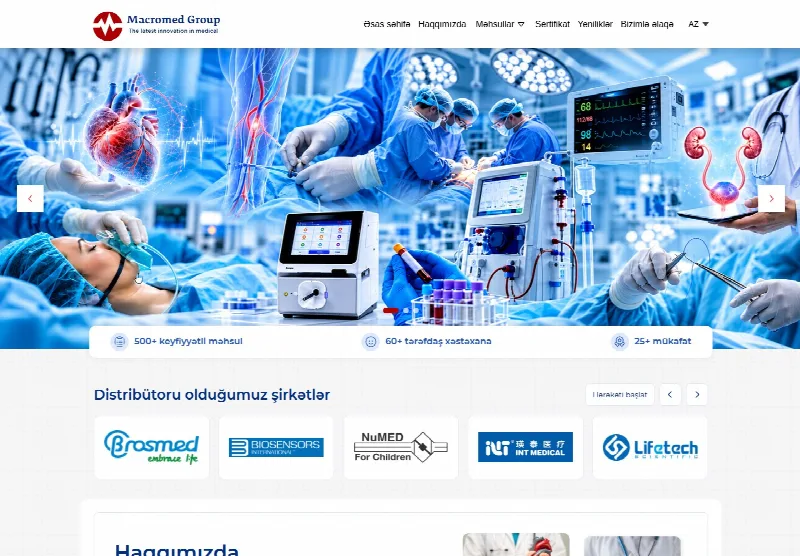 macromedgroup.com — Layihəyə bax