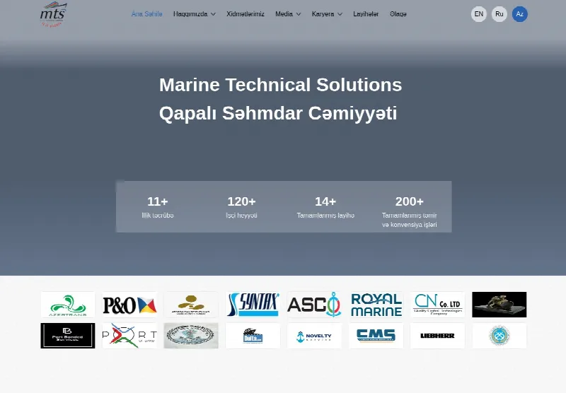 Marine Technical Solutions — Layihəyə bax
