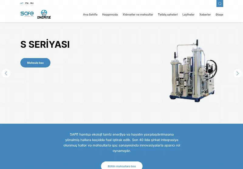 Safegas — Layihəyə bax