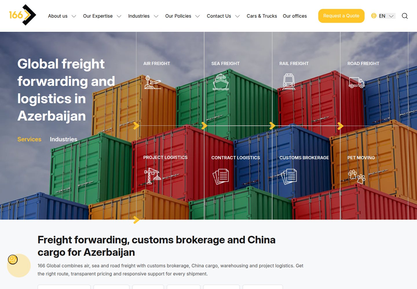 166 Logistika — Layihəyə bax