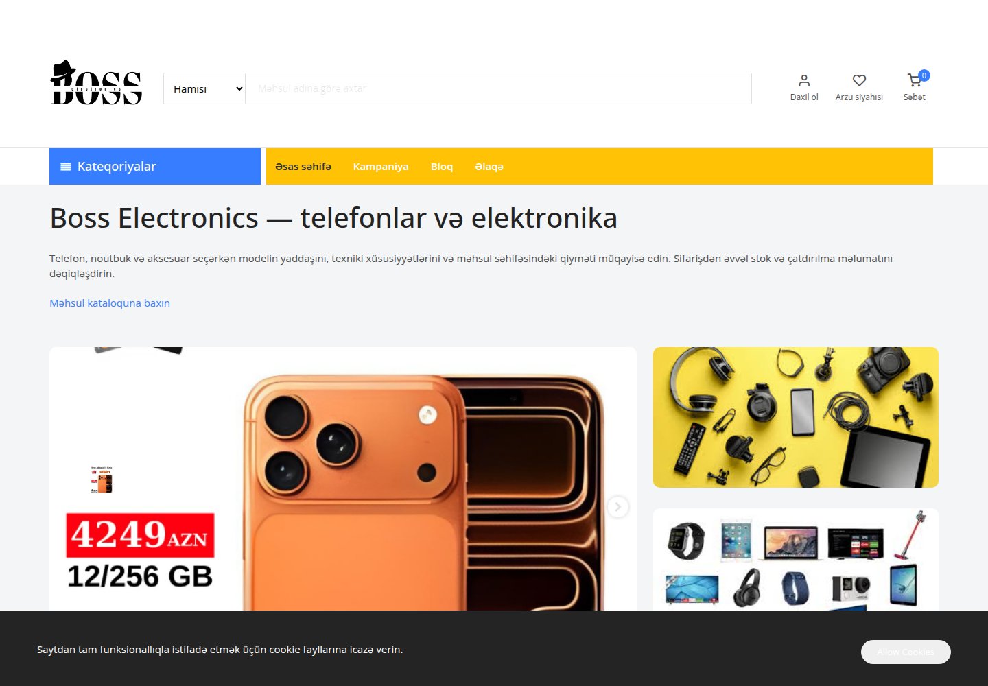 Boss Electronics — Layihəyə bax